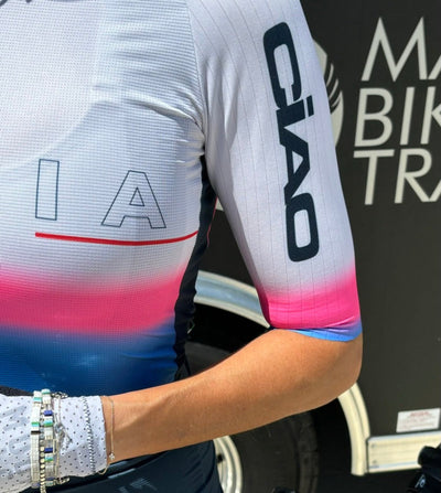 Relax Gara Italia Unisex Jersey White & Pink