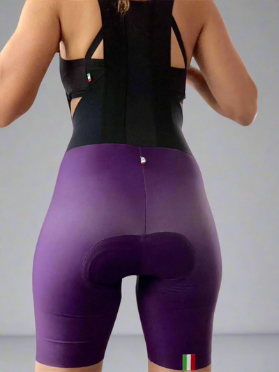 Womens Comfort Bib Short Melanzana 6.1 oz