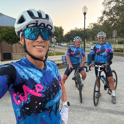 MODA BICI ELITE UNISEX JERSEY GRAFFITI BLUE/PINK FLU0
