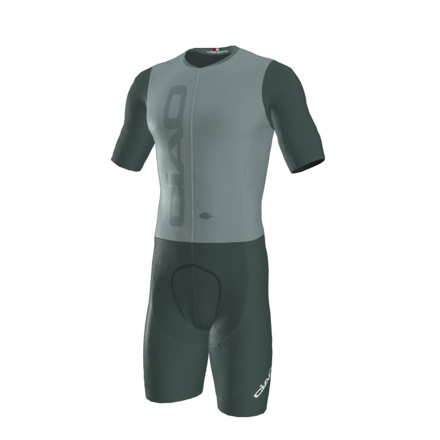 Elite Triathlon Unisex Body GREY GREEN TONES