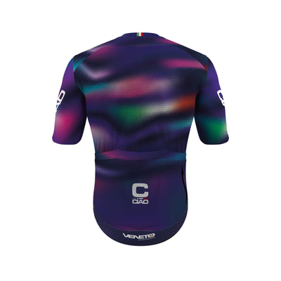 Moda Bici Elite Unisex Jersey Italy Violet 3.8 oz/110 gr