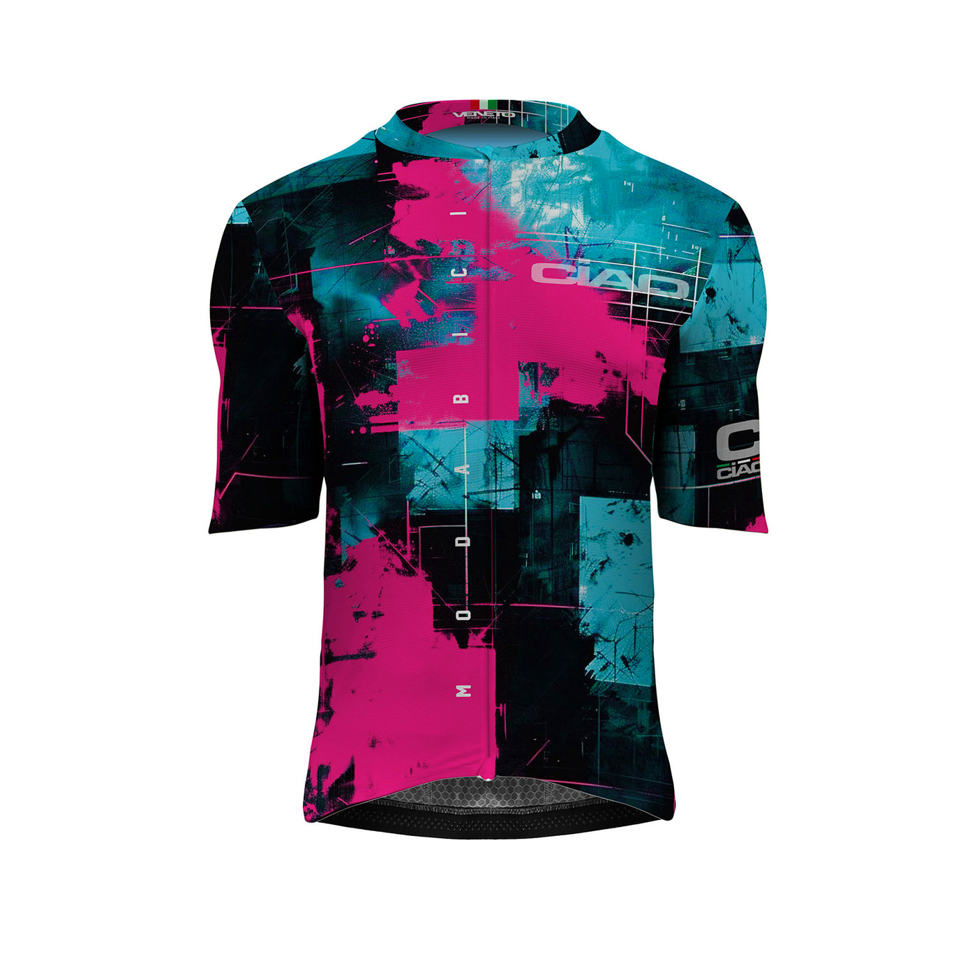 MODA BICI ELITE UNISEX JERSEY TECHNO HOT PINK