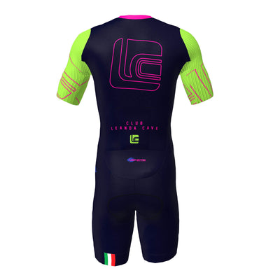 CLUB LEANDA CAVE - Triathlon Body with sleeves MEN's