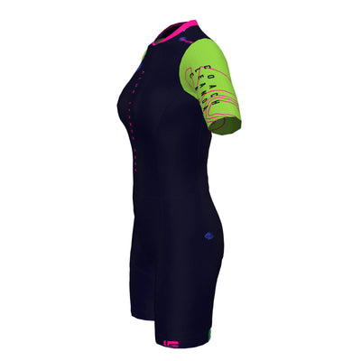 CLUB LEANDA CAVE - Triathlon Body with sleeves WOMEN's