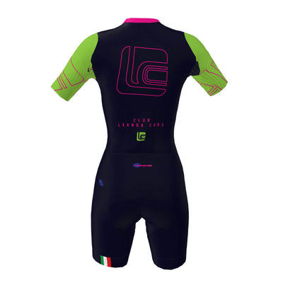 CLUB LEANDA CAVE - Triathlon Body with sleeves WOMEN's