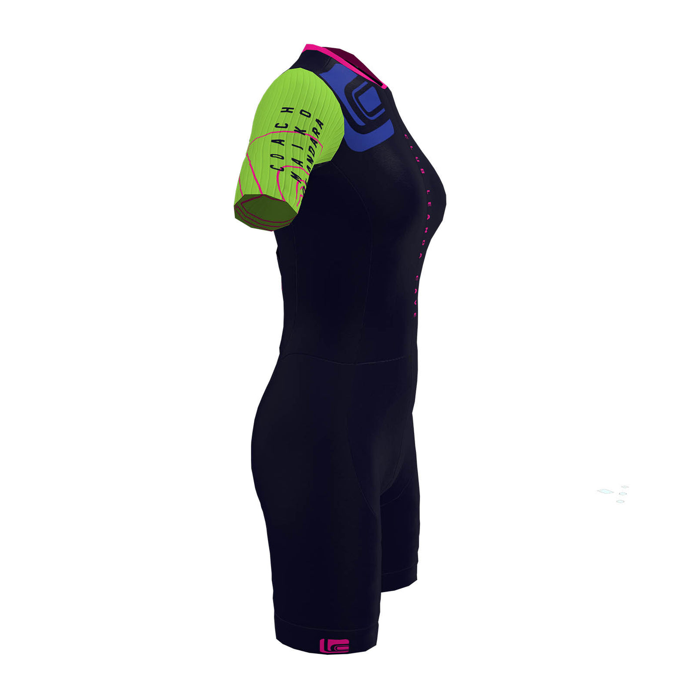 CLUB LEANDA CAVE - Triathlon Body with sleeves WOMEN's