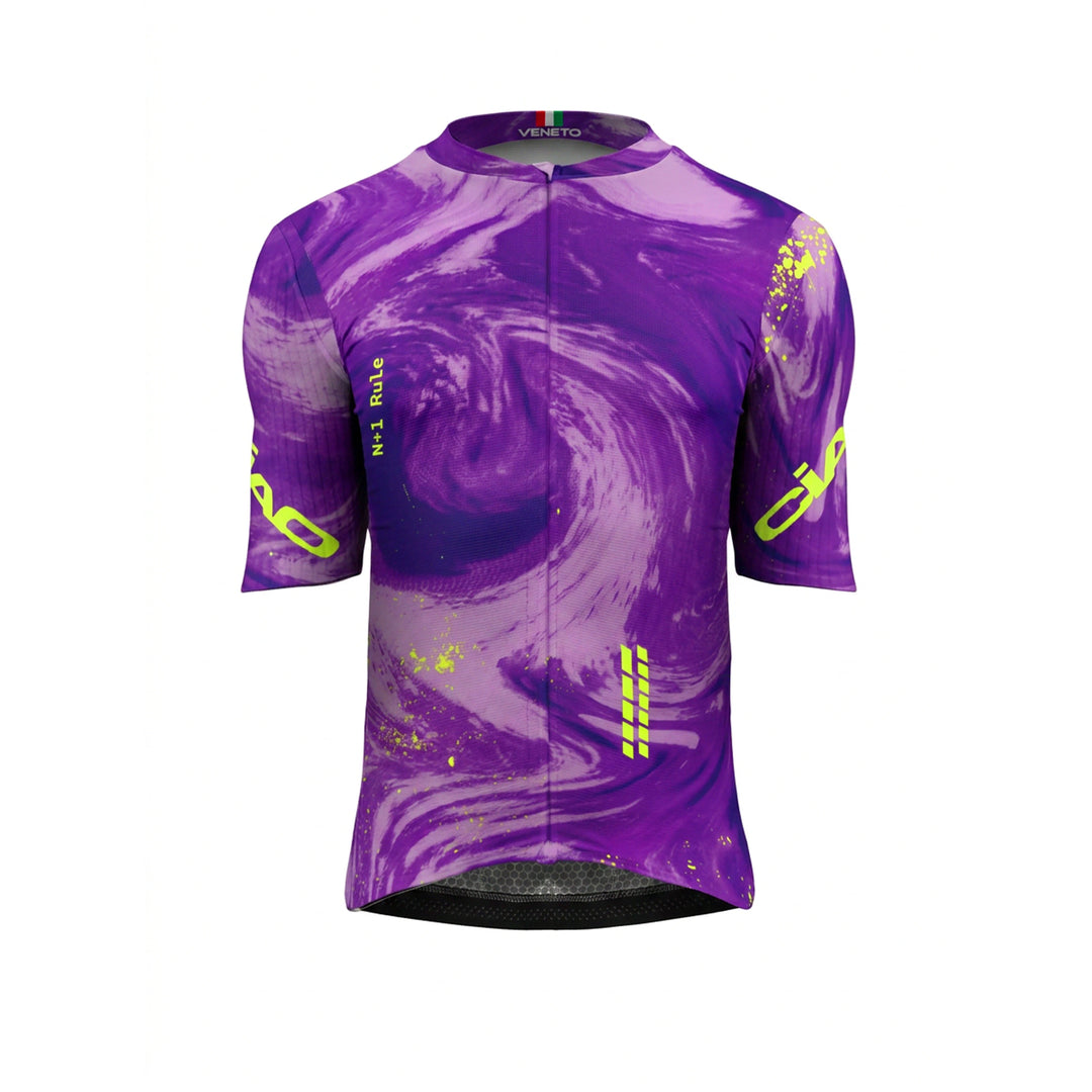 MODA BICI ELITE UNISEX JERSEY PURPLE RAIN – Veneto Sportswear