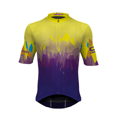 Moda Bici Unisex Jersey Dolomiti Yellow 3.8 oz