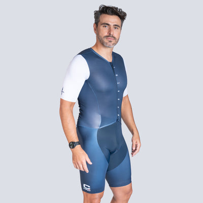 Moda Tri Triathlon Men's Body Blue and White