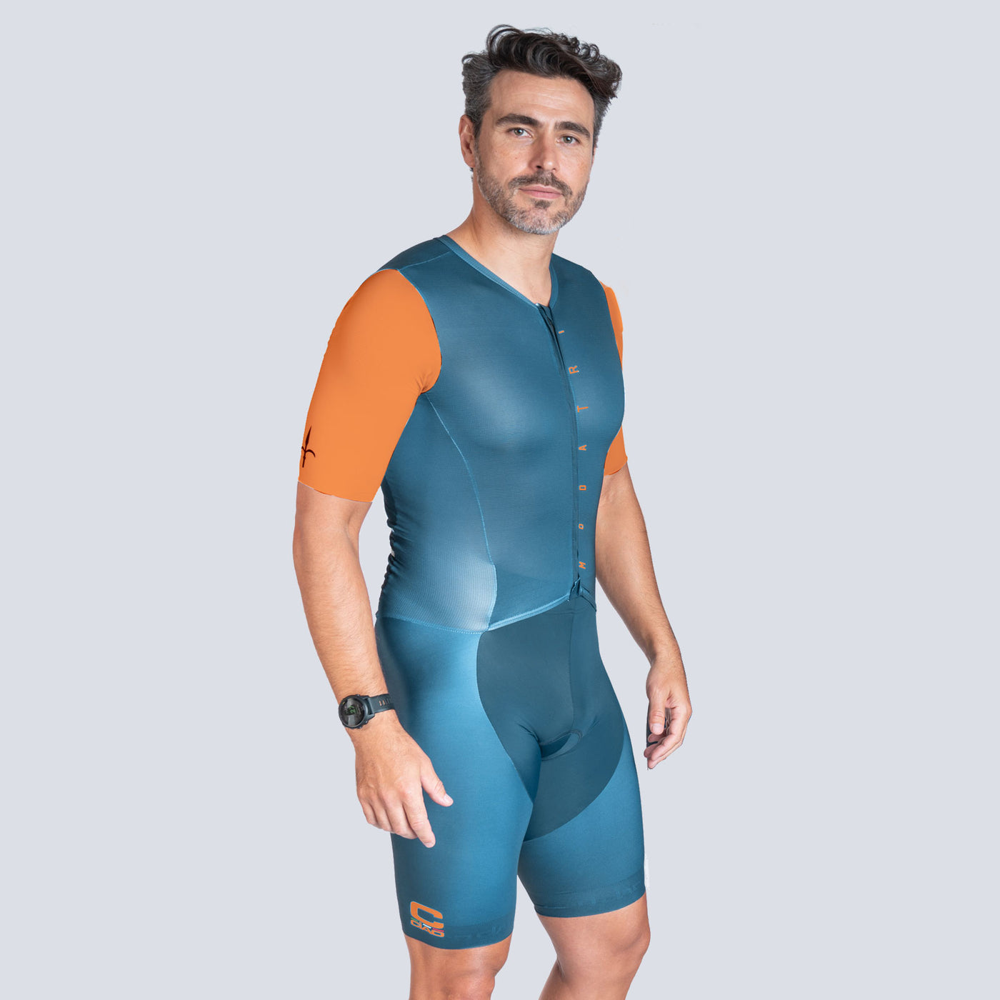 Moda Tri Triathlon Men's Body Blue and Orange