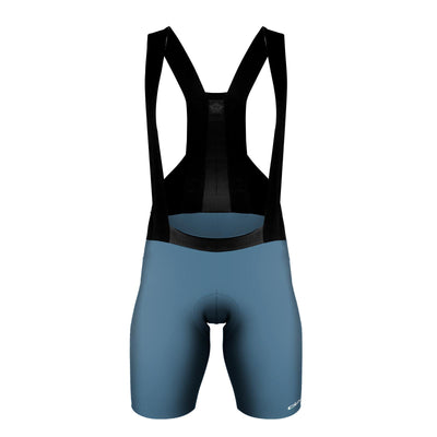 Womens Comfort Bib Short Blue/Gray 6.1 oz